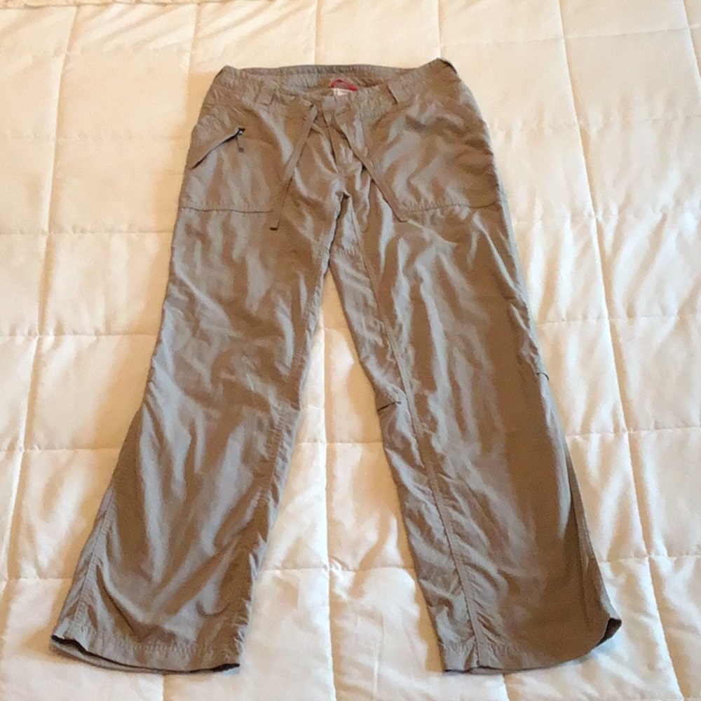 North Face convertible hiking pants Rugged